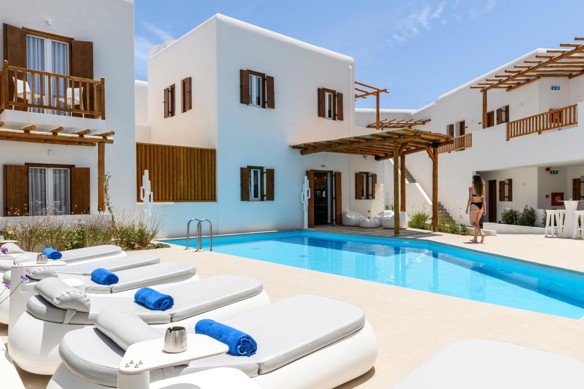 Mykonaki Hotel Ano Mera Exterior photo